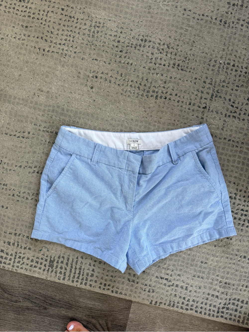 J. Crew Light Blue Women's Chino Bermuda Shorts